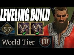 Diablo 4 - Farm 18+ Levels Higher With This Barbarian Leveling Build! Farm World Tier 4 At Level 57