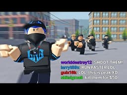 Streamer Commits Crime Spree.. LIVE! (Roblox RP)