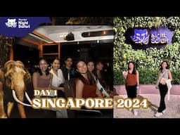 SINGAPORE 2024 TRAVEL VLOG - V Bencoolen Room Tour, Eras Tour Merch, Night Safari | Nash & Nish