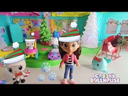 Gabby's Dollhouse Filling the Dollhouse with Christmas🎄 Pretend Play Toys