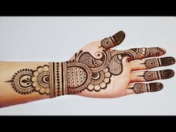 Chhath Puja special Easy Stylish Mehndi designs |Simple Mehandi design |Mehandi ka design |Mehandi