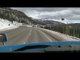 Climbing up Wolf Creek Pass