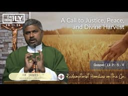 Homily - 26th November, 2024 - Fr. James Kumar CSsR