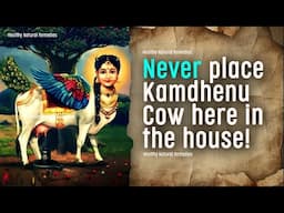 Never place Kamdhenu here in the house | Kamdhenu cow Vastu placement | Kamdhenu cow Vastu Rules