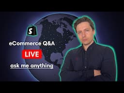 Live eCom Q&A + $$$ giveaway | Shopify dropshipping / Facebook ads