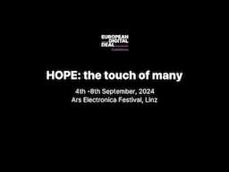 European Digital Deal | Exhibition HOPE: the touch of many