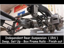 Independant Rear Suspension (IRS) C-4 Corvette Swap  / Box Frame Rails - LS Powered Resto Project