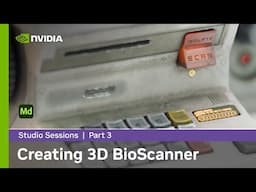 Creating a 3D BioScanner Concept w/ Pablo Muñoz Gómez Part 3: Modeling Details