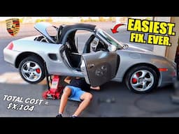 You Won't Believe What Fixed Our "Engine Damage" Porsche Boxster S!