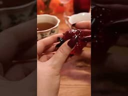 Glass Strawberry ASMR