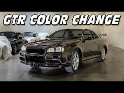 Nissan Skyline R34 GT-R Complete Color Change