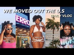 WE MOVED OUT THE U.S & YOU CAN TOO| Talking How to Become a Digital Nomad+life as girl bosses abroad