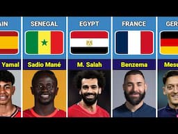 Famous Muslim Football Players From Diffrent Countries