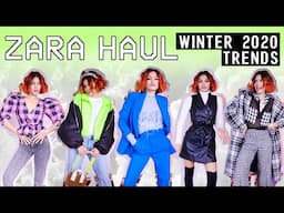 ZARA HAUL - Winter 2020 Fashion Trends 💙