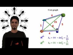 How the Ant Colony Optimization algorithm works