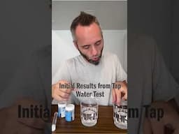 Initial Results from Tap Water Test