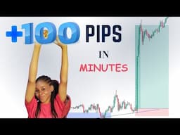 SIMPLE PROFIT STRATEGY REVEALED | WATCH HOW I MADE +100 PIPS IN MINUTES TRADING FOMC