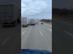 Guy Doesn’t Notice 80,000 lb Semi-Truck! #dashcam #driving #cars #fail #drivinglessons #semitruck