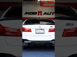 EISENMANN VS AKRAPOVIC EXHAUST F90 M5 COMPETITION! #carculture #carexhaust