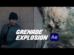 Create a Grenade Explosion - AFTER EFFECTS