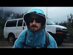 Cold and Rainy Van Life in the North - Paddy Peak