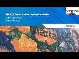 South DeKalb Transit Initiative Virtual Open House | Oct. 10, 2024