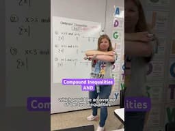 Compound inequalities with AND #iteachalgebra #math #algebra #mathematics #iteachmath