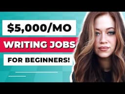 5 IN-DEMAND Freelance Writing Jobs for BEGINNERS! | Make $5,000 PER MONTH