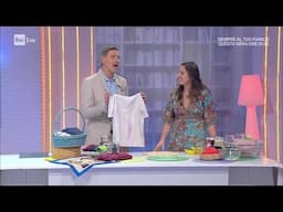 💧👕 Errori di bucato. Consigli per rimediare - Lucia Cuffaro eco-rubrica Unomattina in Famiglia Rai1