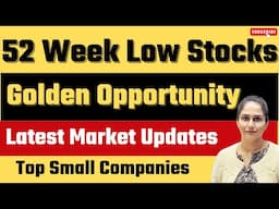 52 Week Low Stocks | Great Stocks At 52 Week Low | Stocks | Share Market Crash | Diversify Knowledge