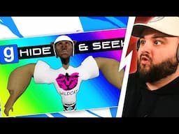 Vanoss Crew Gmod Hide and Seek - Buff Character Edition! (Garry's Mod Funny Moments) Reaction