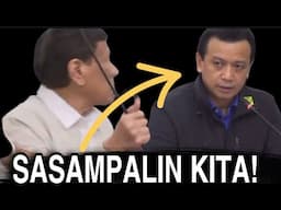 Trillanes Muntik ng Matapunan ng Microphone ni FPRRD sa Quad-Com hearing