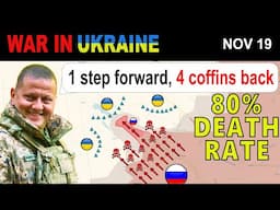 19 Nov: Russian Roulette. Only 4 Soldiers Crossed the Minefield. Called Success. | War in Ukraine