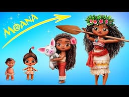 Moana 2 / Princess Growing Up / 31 DIYs for LOL OMG