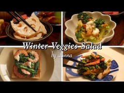 4 Salad with Winter Vegetables and Mayonnaise | Japanese Cooking