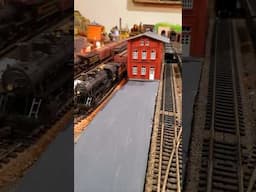 New Freight Office on my HO Scale Layout #freighttrain #modeltrainlayout #newtrains #hobbyshorts