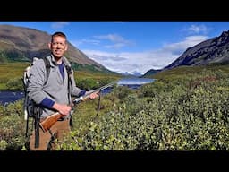 3 Days Solo Camping, Fishing, Hunting & Foraging Food in Arctic