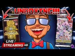 🔴 UNBOXING YU-GI-OH "BONANAZA" & "VALIANT SMASHERS" Come Hang and Chill!