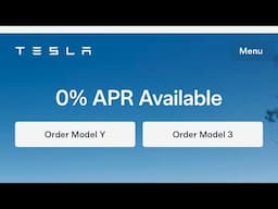 Tesla Model 3 / Y Price Cut! 0% Finance and Up to $12,000 Off Ending Soon w/ Trump NO More EV Rebate