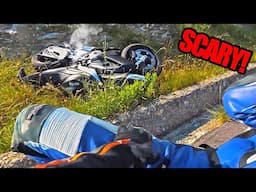 NEW BIKERS SHOULD WATCH THIS - Crazy Motorcycle Moments Caught On Camera