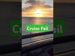 Don't make this mistake 😬 #travel #cruisetips #cruise #celebritycruises #vacation #fail #ncl #sun