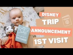 DISNEY TRIP ANNOUNCEMENT | Babys first trip to the magic | Life Update | Our Wilding Adventures