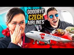 The END of CZECH AIRLINES! Onboard the Last Flight!