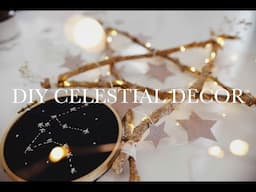 ★ DIY celestial decor ☾