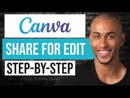 How to Share your Website on Canva with Editors (Step by Step)