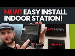 NEW HIKVISION DS-KH6110-WE1: Easy Install 4'' Indoor Station!