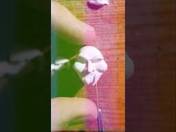 Sculpting Billy’s Creepy Head from SAW! Check out the full video #saw #fortnite #fortnitemares