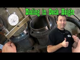 Dialing in Final Deck Height