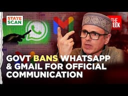 Jammu Kashmir news | Government bans officials from discussing 'Top secret' info on WhatsApp & Gmail