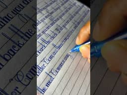 Letest handwriting practice in English | Fast and clean handwriting practice | #handwriting